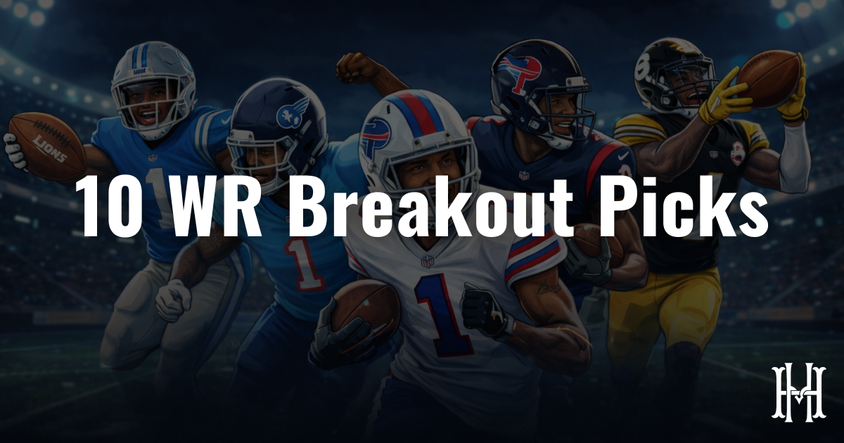 10 WR Breakout Picks