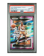2024 Panini Prizm Draft Picks Rated Prospect #18 Dink Pate Purple Pulsar 8/55 | PSA 10