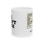 #1 Draft Pick On The Clock GOAT Edition Mug