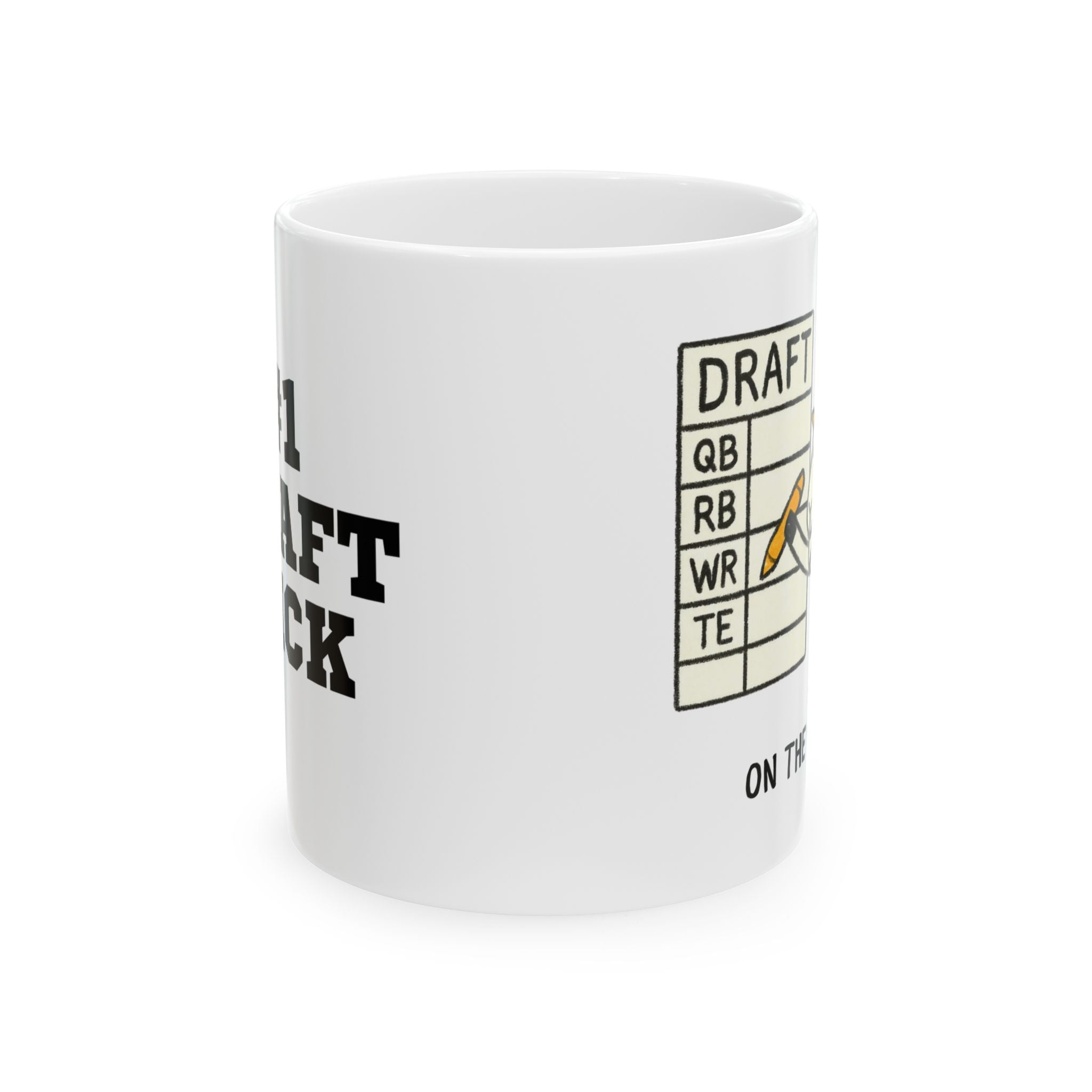 #1 Draft Pick On The Clock GOAT Edition Mug
