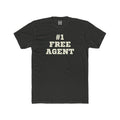 fantasy football shirt with number one free agent goat design