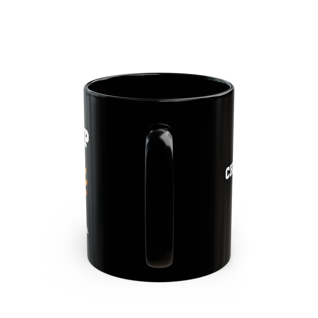 Respect the Champ Trophy Custom Black Mug