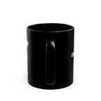 Respect the Champ Trophy Custom Black Mug