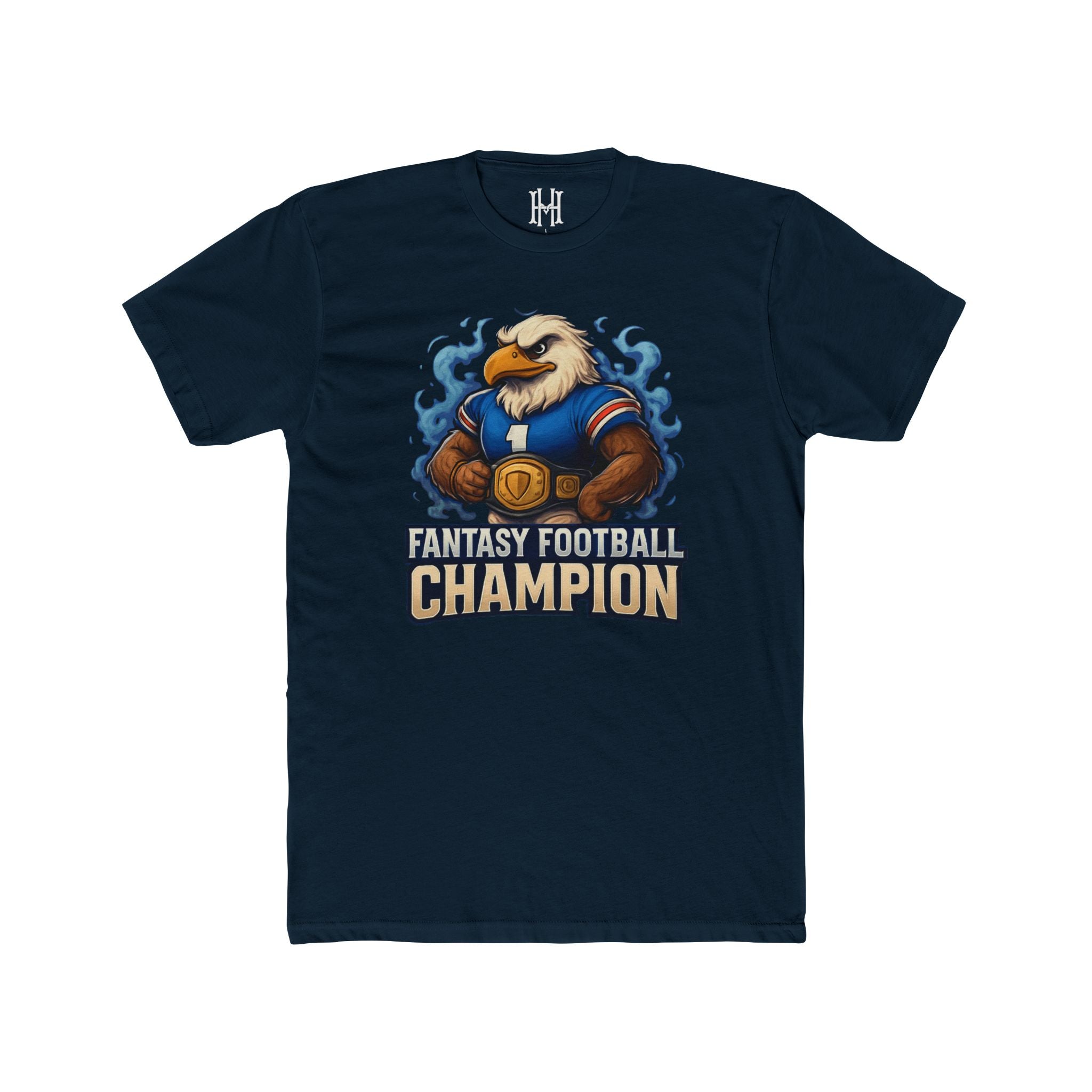 fantasy football shirt with american eagle champion design