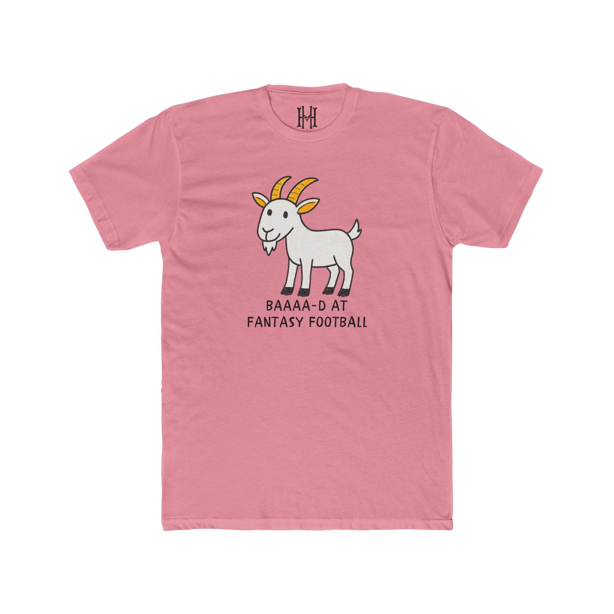 fantasy football shirt with baaaa-d at football last place design