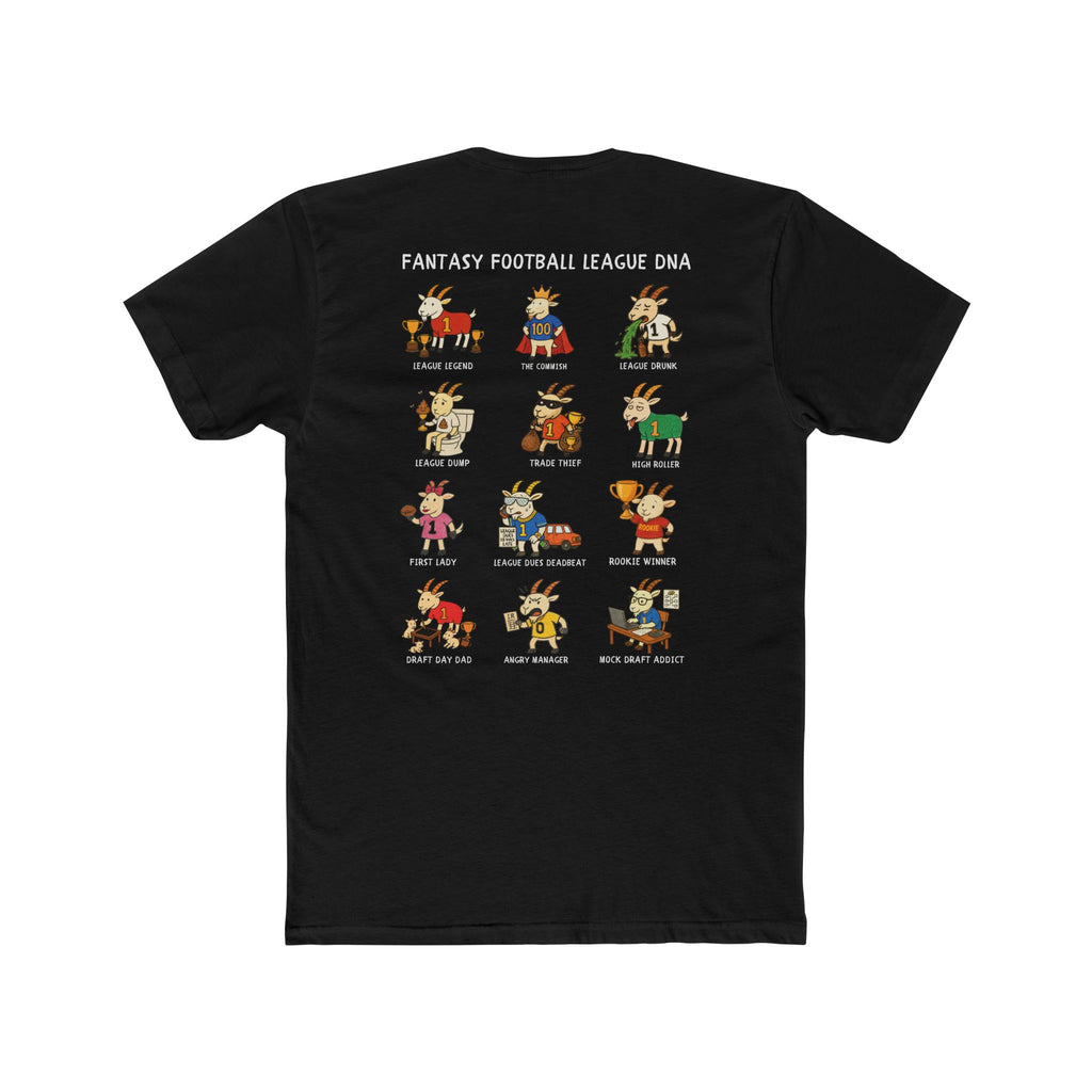 Fantasy Football League DNA Custom Tee