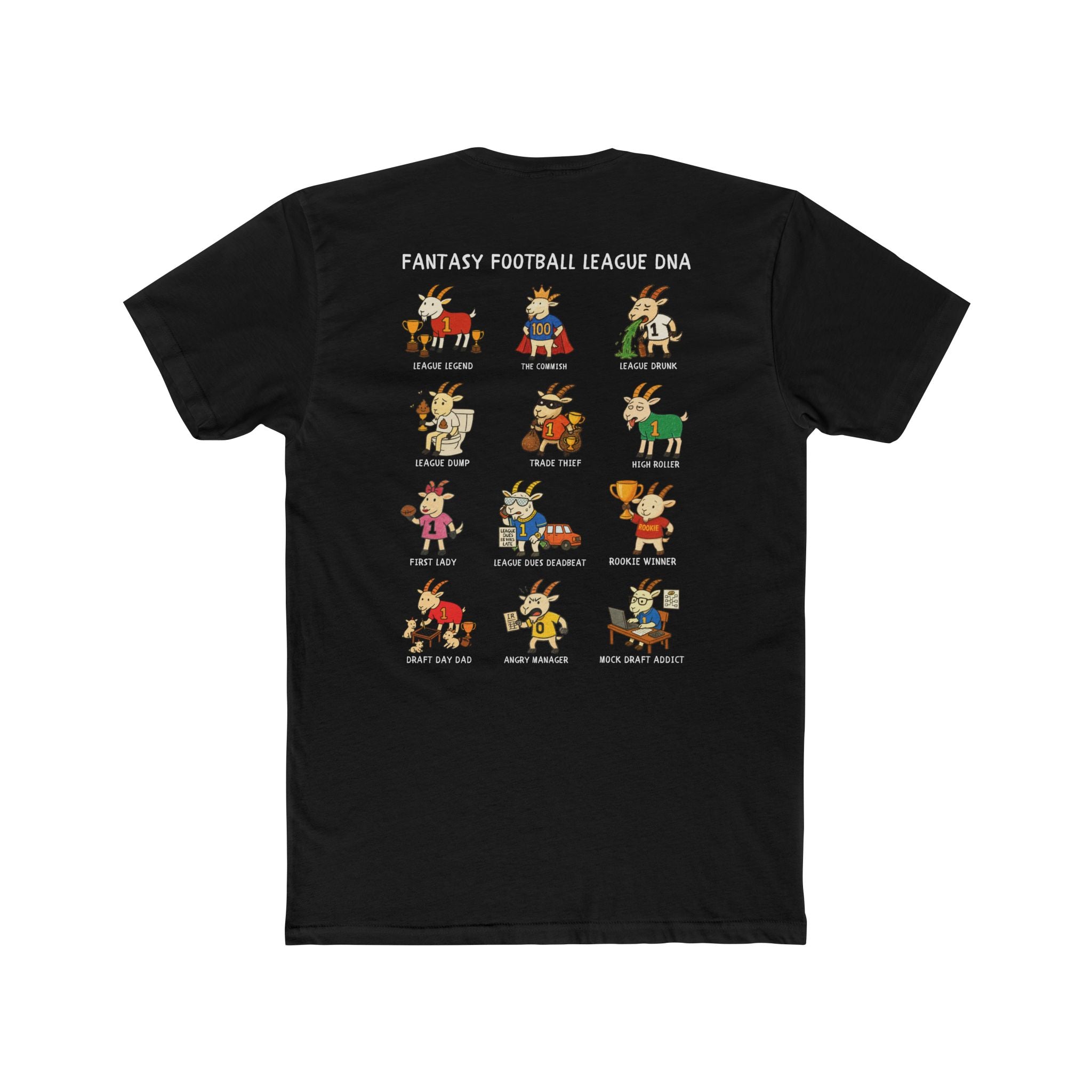 Fantasy Football League DNA Custom Tee