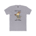 fantasy football shirt with draft picks draft beer text
