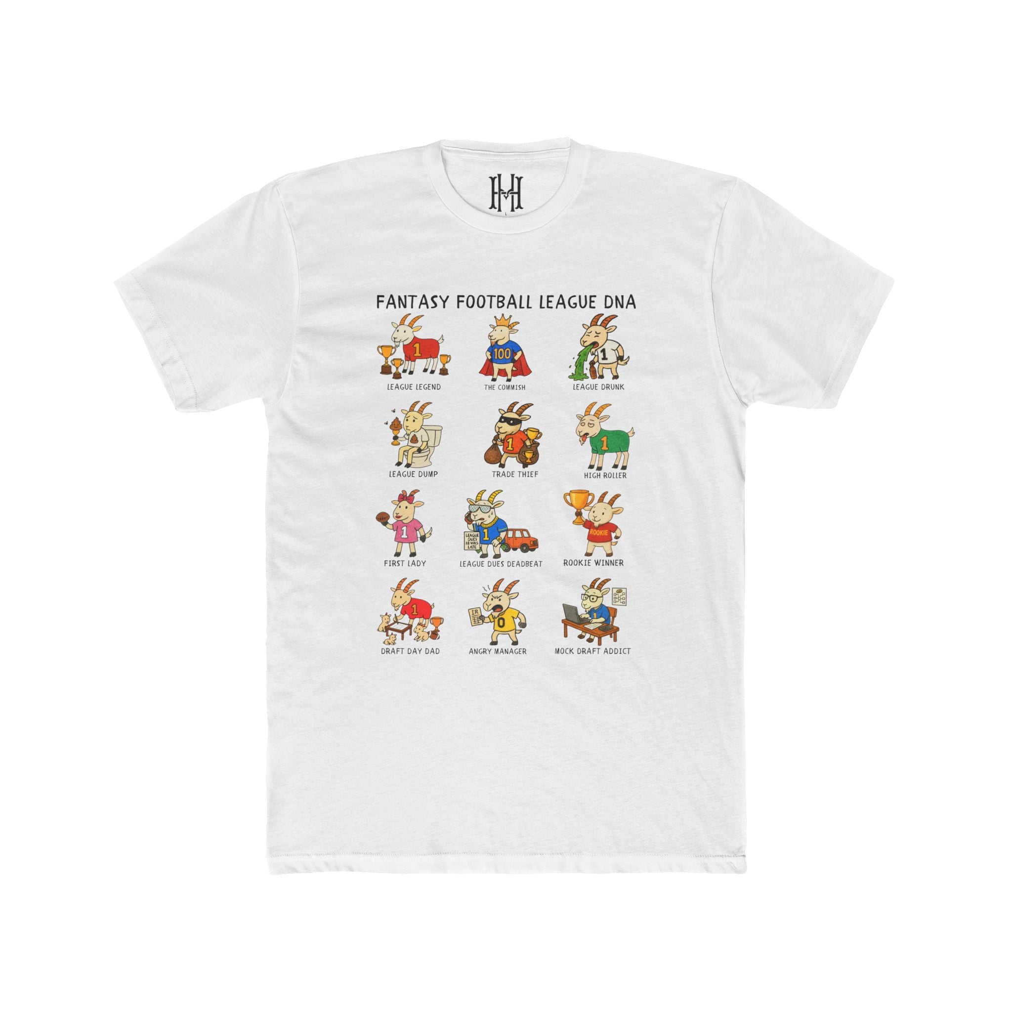 fantasy football shirt with 2026 league dna design