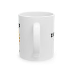 Respect the Champ Trophy Custom White Mug