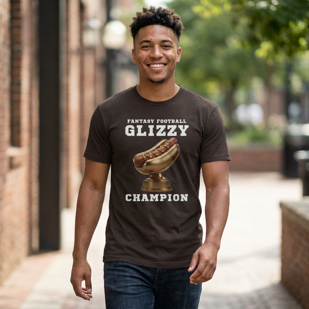 Glizzy Champion Fantasy Football Tee