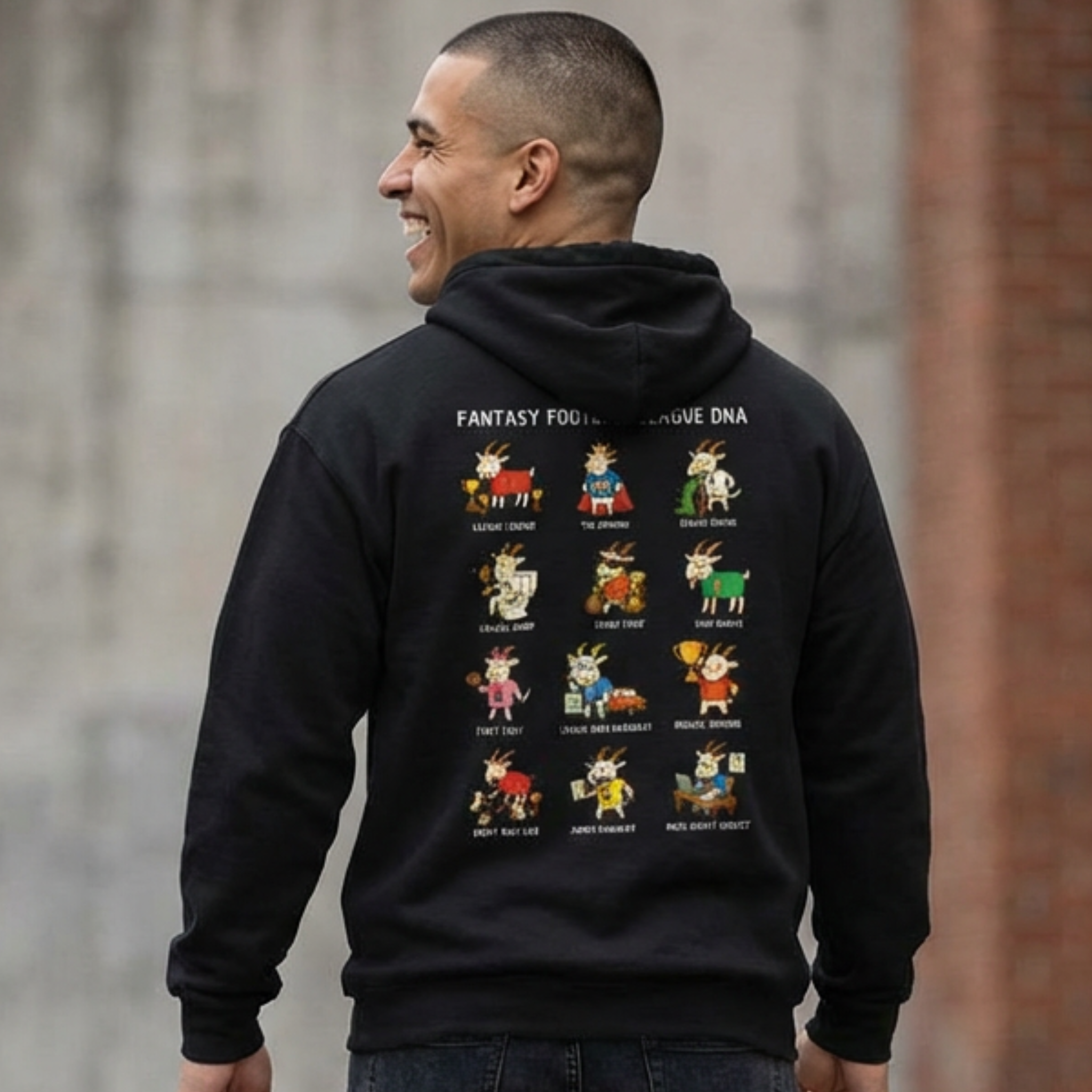 Fantasy Football League DNA HHFF Hoodie