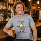 fantasy football shirt with draft picks draft beer text