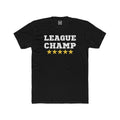 fantasy football shirt with league champ text