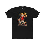fantasy football shirt with lion champion design