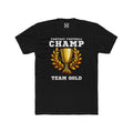 custom fantasy football shirt with champion trophy design