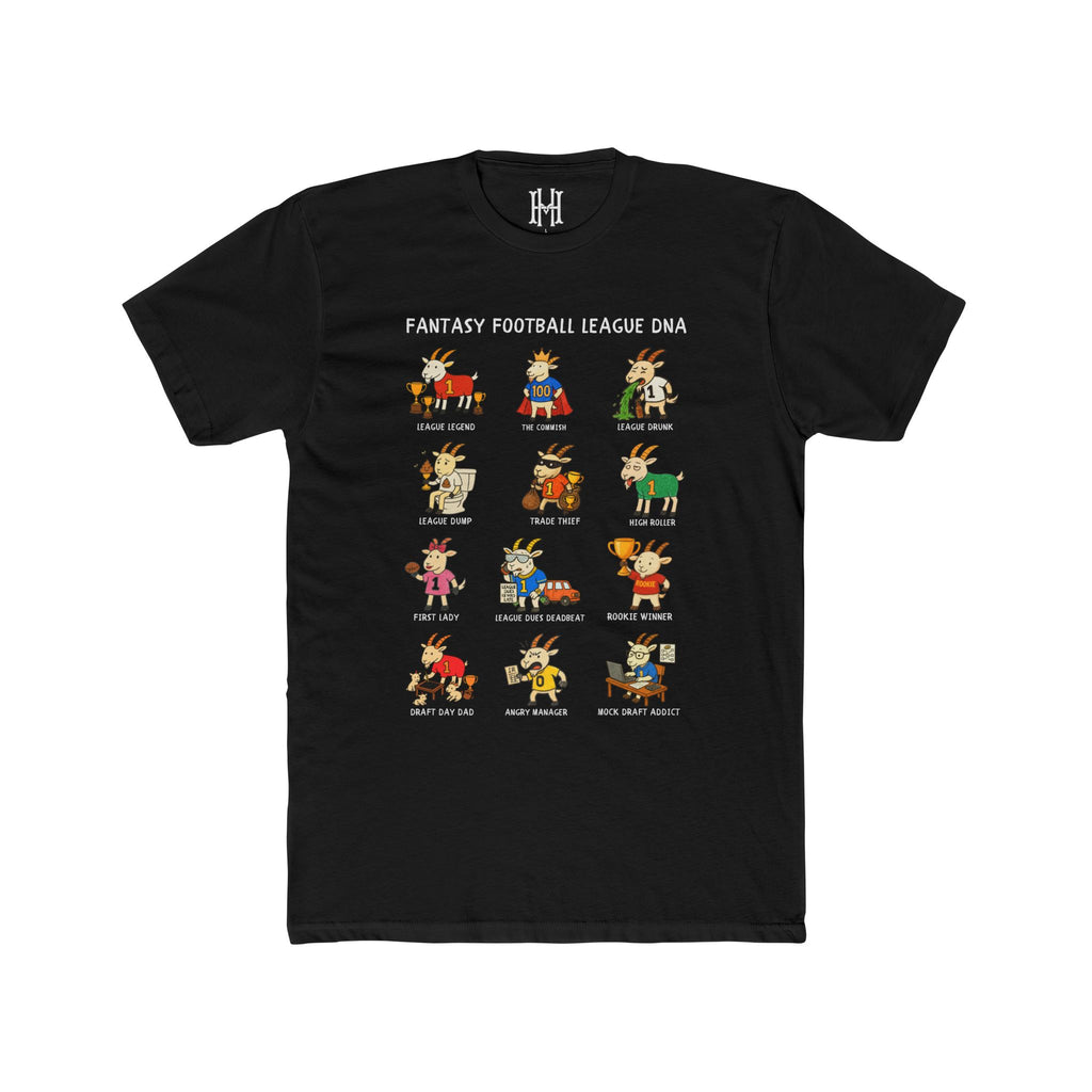 fantasy football shirt with 2026 league dna design