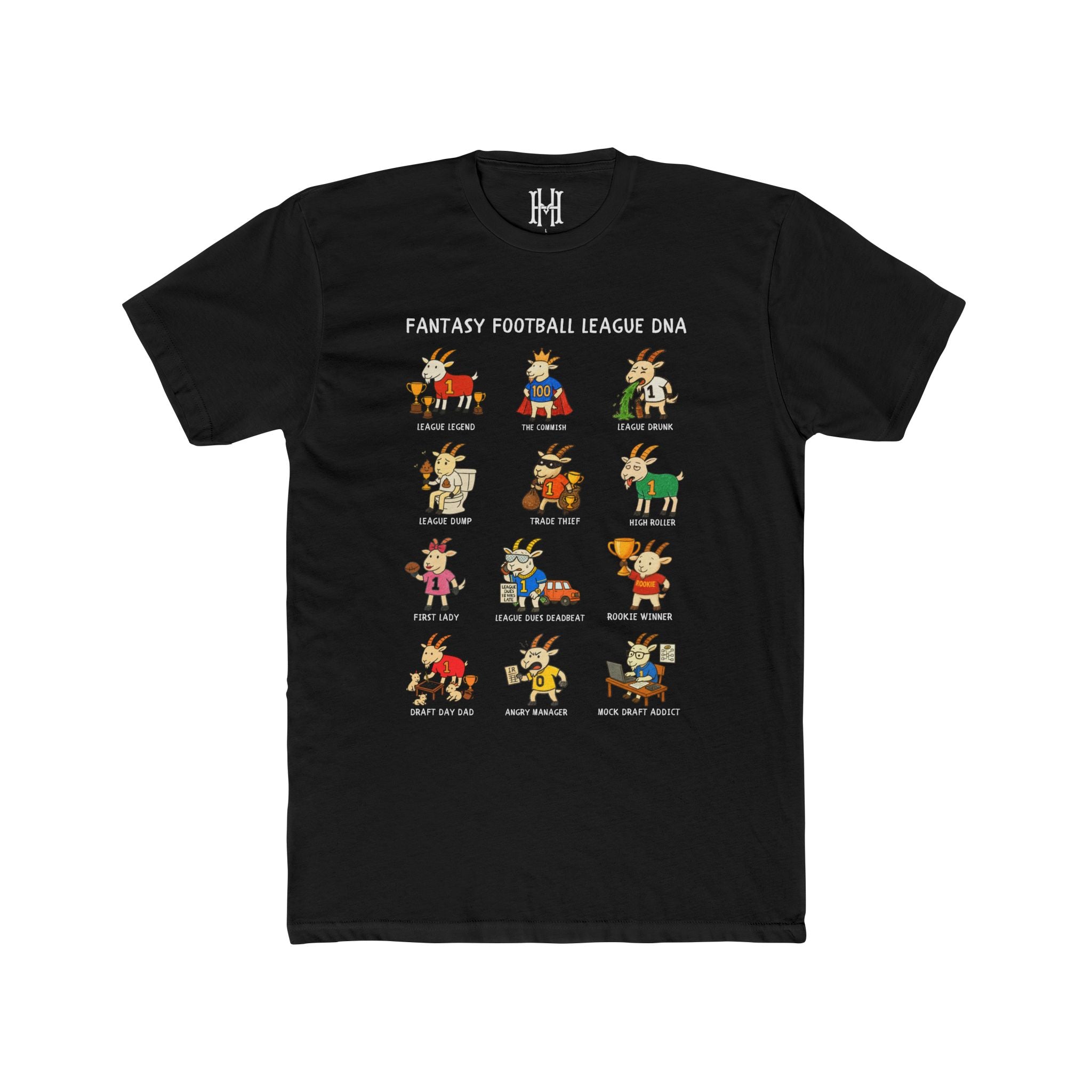 fantasy football shirt with 2026 league dna design