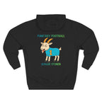 fantasy football hoodie with league stoner end league chaos design