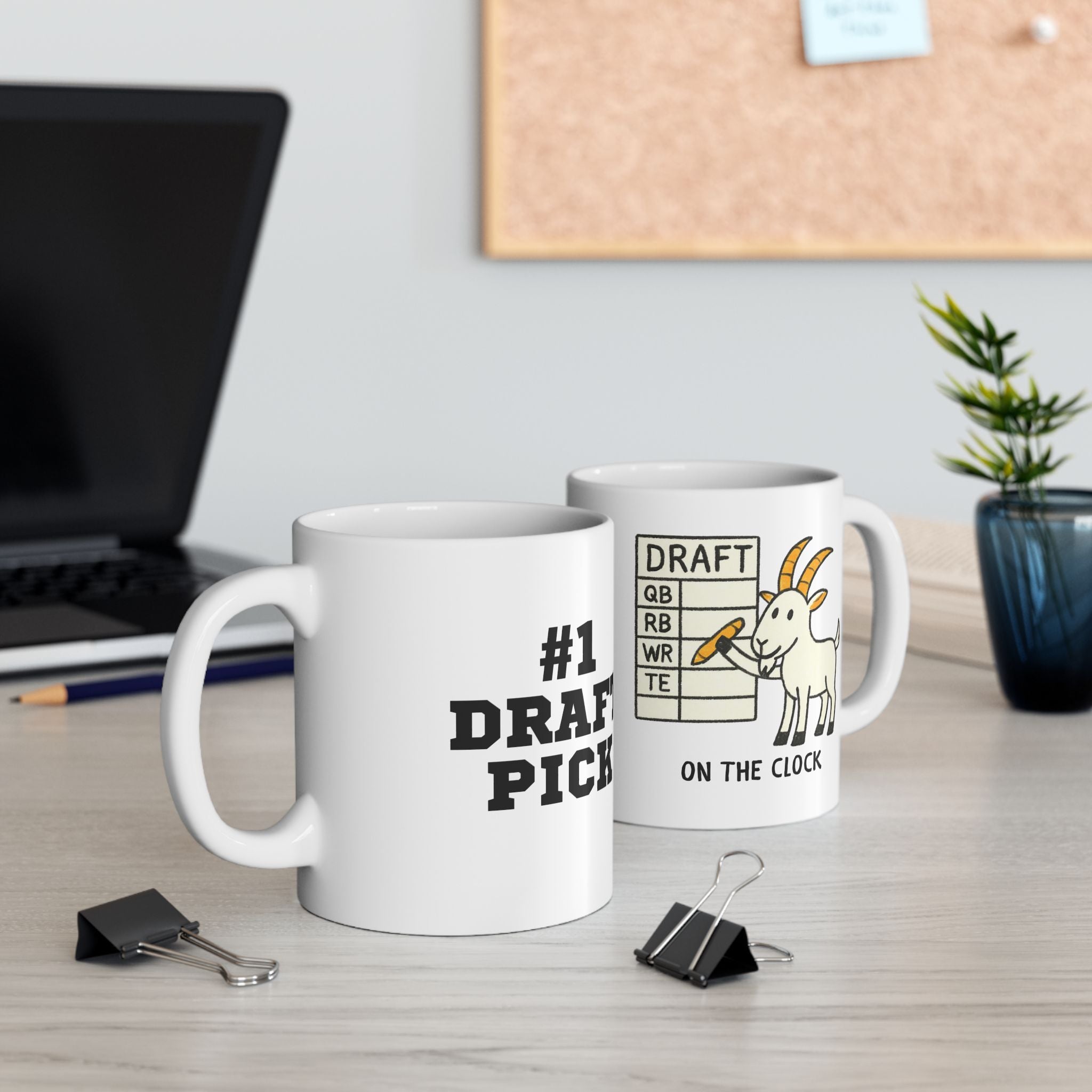 #1 Draft Pick On The Clock GOAT Edition Mug