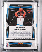 2023 Panini Obsidian #190 Carmelo Anthony Electric Etch Green 15/25 | PSA 9